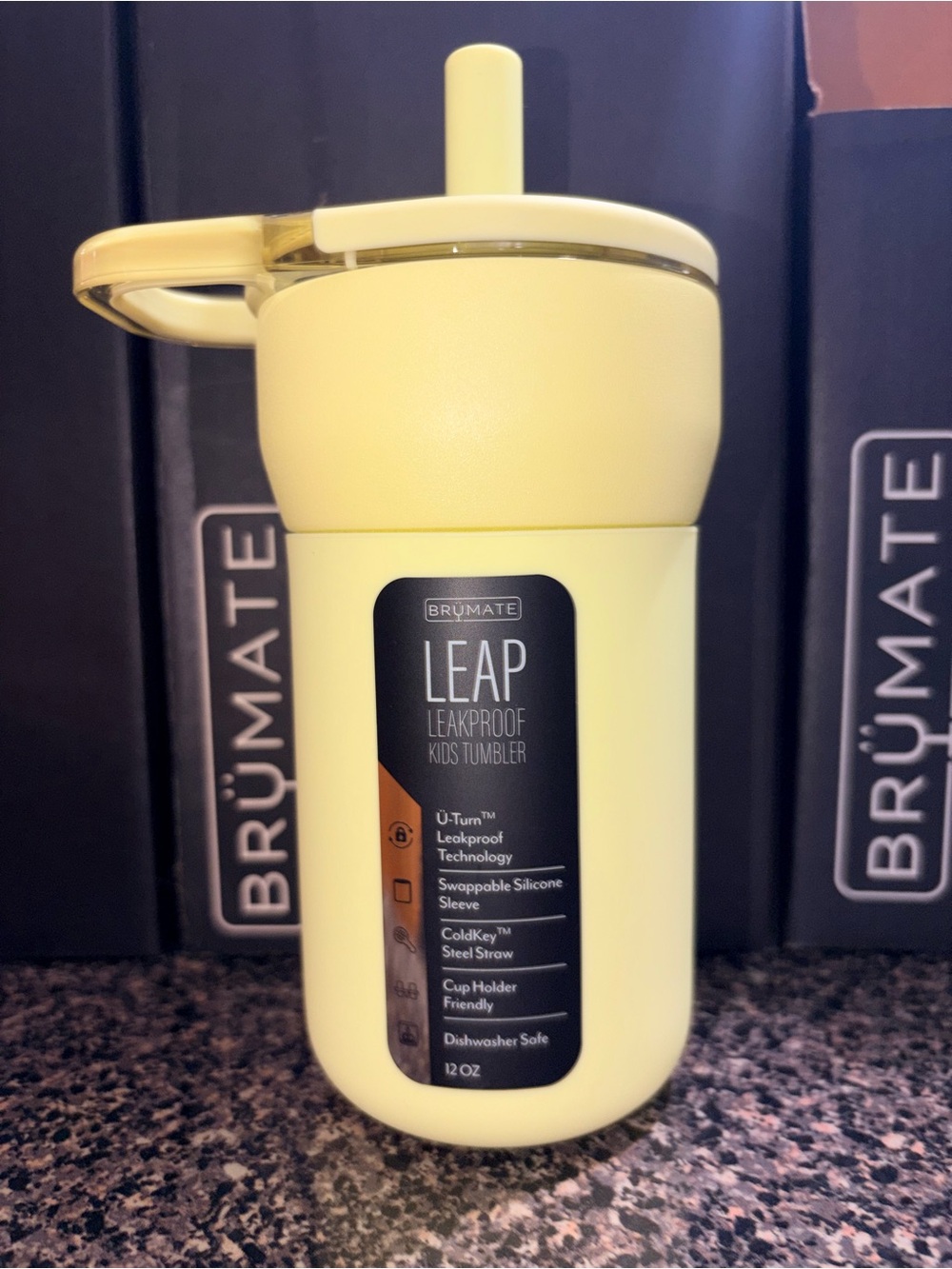 BrüMate LEAP Leakproof Kids Tumbler - Prickly Pear